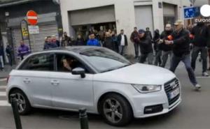 Uznemirujući snimak: Udario ženu automobilom bježeći od belgijske policije (VIDEO)