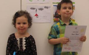 Crtež malene Lune Hajdarević: Najbolji rad na izložbi 'Moj grad slavi rođendan'