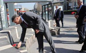 FOTO: Delegacija Vijeća ministara BiH u Ankari odala počast žrtvama terorističkog napada