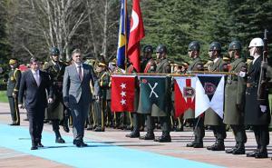 FOTO: Turski premijer dočekao Denisa Zvizdića uz najviše državne počasti