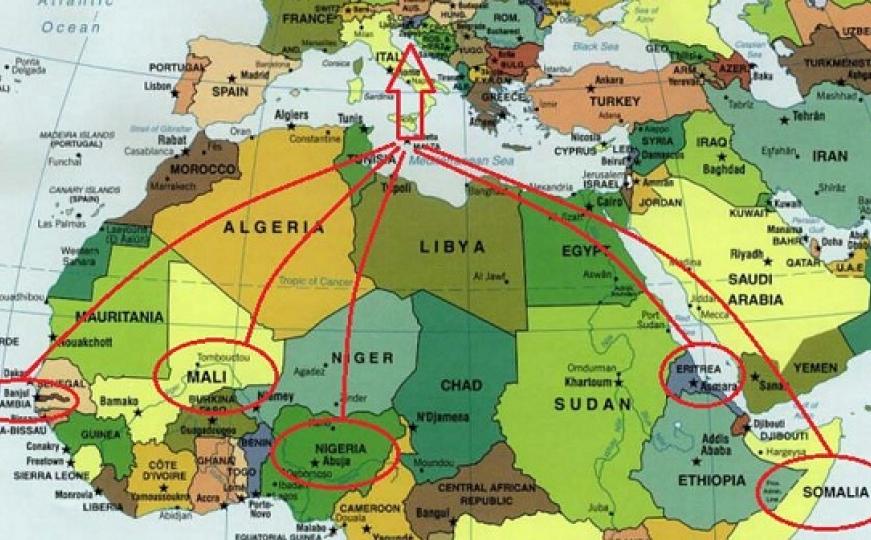 Izbjeglički val iz Sjeverne Afrike: U Libiji 200 hiljada ljudi čeka transport za EU