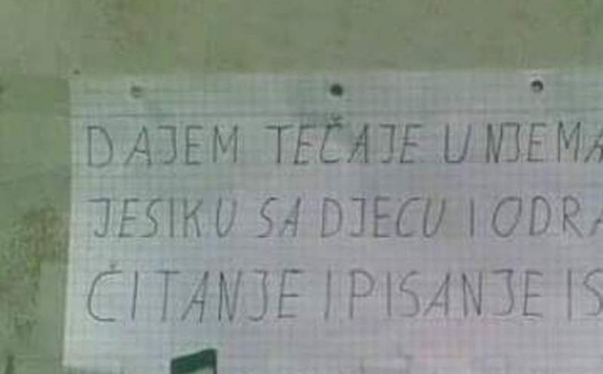 'Dajem tečaje u Njemačkom jesiku...'