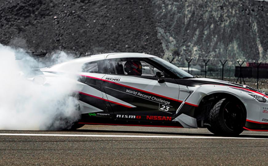 Pogledajte najbrži drift u historiji: Nissan GT-R klizao brzinom 304,96 km/h (VIDEO)