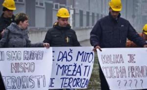 Radnici poduzeća Tuzla kvarc stupili u štrajk glađu