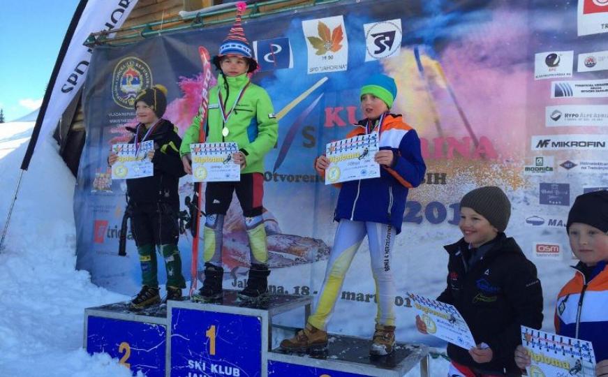 Mlade nade: Desetogodišnji Lut Osmanagić osvajač duple krune u alpskom skijanju (FOTO)