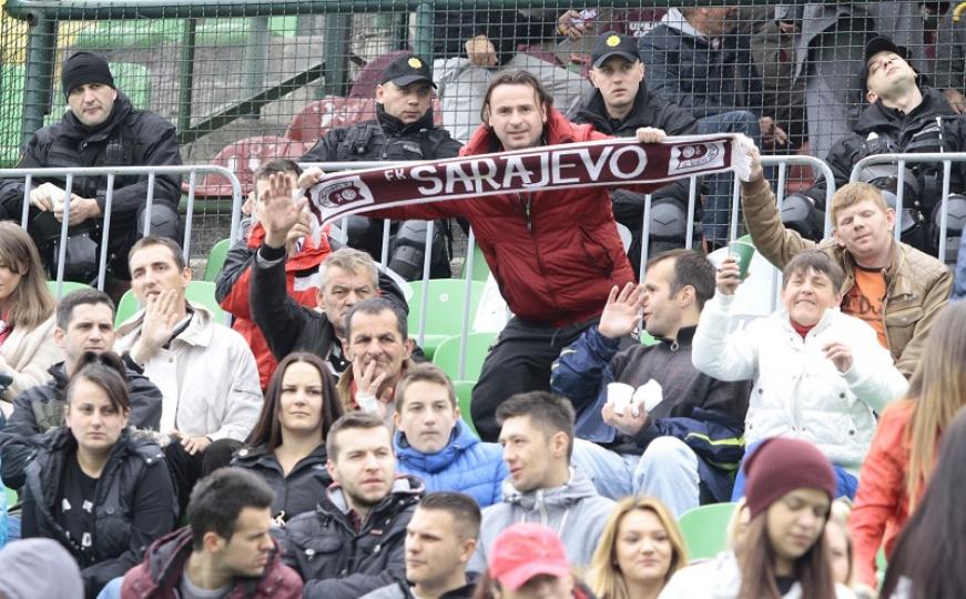 Štićenici Zavoda Pazarić navijali za FK Sarajevo na Koševu