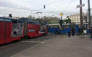 FOTO: Velike gužve na Skenderiji zbog kvara trolejbusa