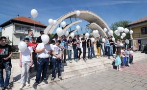 Ahmići: 116 bijelih balona za 116 ubijenih u masakru (FOTO)