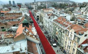 Granata sa brda bila je namijenjena gostima Sarajeva