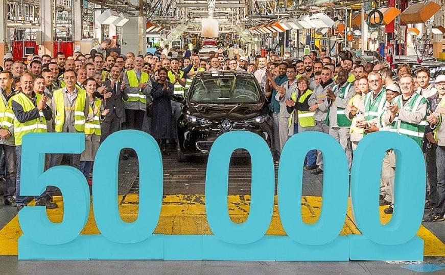 Električni Renault ZOE došao do brojke 50.000
