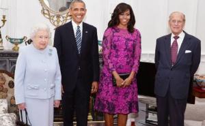 Barack Obama na ručku kod kraljice Elizabete II