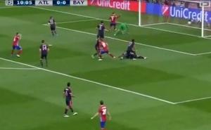 Vicente Calderon proključao: Atlético vodi protiv Bayerna 1:0!