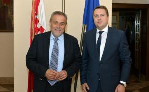 Skaka razgovarao s Bandićem o unapređenje saradnje Sarajeva i Zagreba 