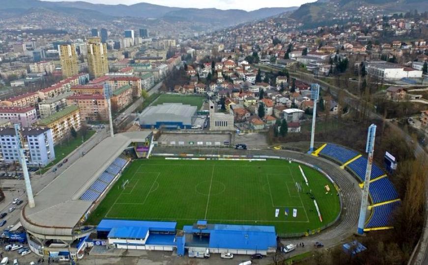 Općina stopirala radove na istočnoj tribini stadiona Grbavica
