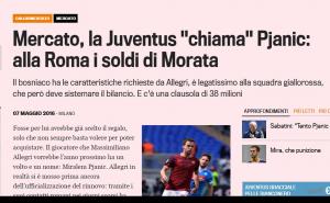 La Gazzetta dello Sport: Juventus želi Pjanića