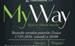 Drugi koncert filmske muzike 'My Way' u Srednjoj muzičkoj školi Zenica