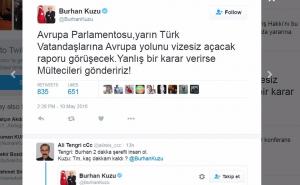 Erdoganov savjetnik Burhan Kuzu: Ne ukine li nam EU vize, puštamo im izbjeglice