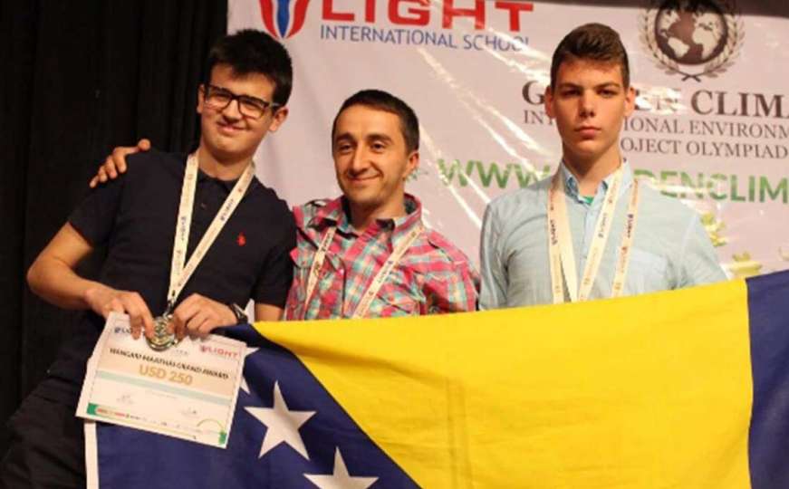 Dva učenika iz Sarajeva osvojili zlato na Međunarodnoj olimpijadi projekata