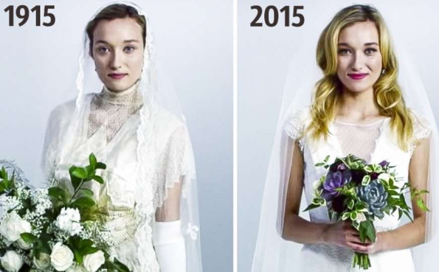 Pogledajte kako se kroz vrijeme mijenjao izgled vjenčanica