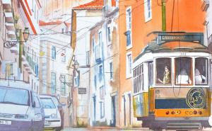 Fascinantna arhitektura Portugala na slikama mlade umjetnice