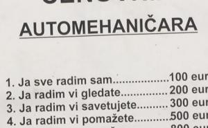 Ja sve radim sam - za 100 eura!