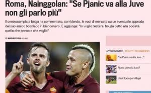 Nainggolan: 'Ako Pjanić pređe u Juventus više neću pričati s njim'