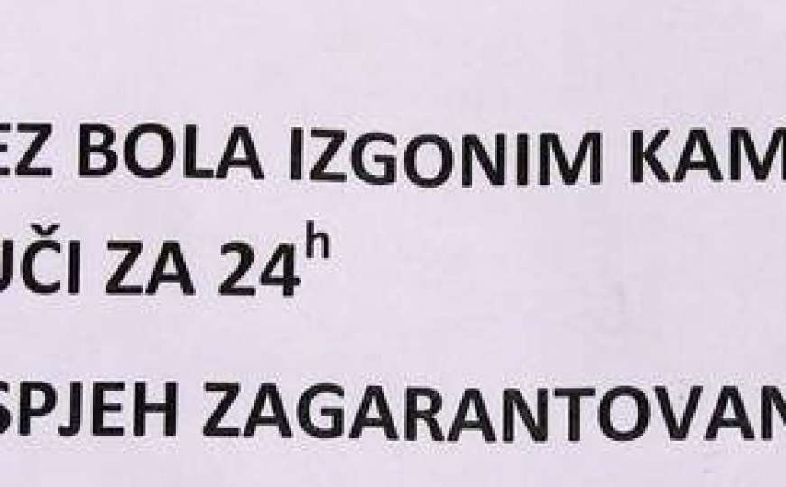 'Bez bola izgonim...'