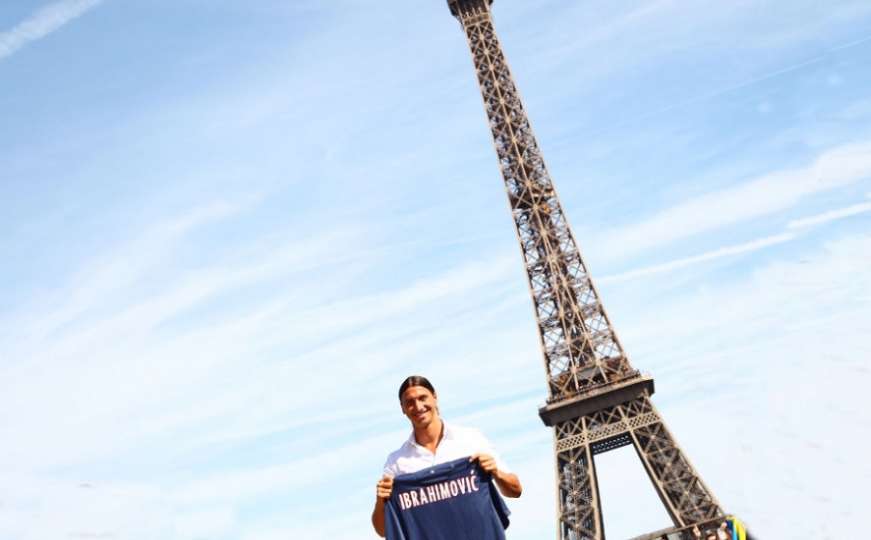 Pariz se zahvalio Zlatanu Ibrahimoviću