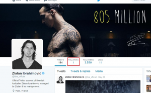 Ibrakadabru na Twitteru prati 3,5 miliona ljudi, on samo jedan profil