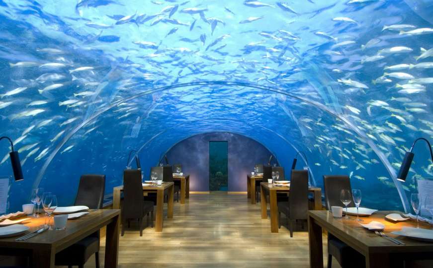 Da li biste večerali u restoranu ispod površine mora?