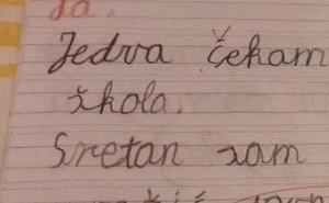 Iskreni pismeni rad jednog prvačića 