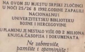 Pokrivanje ploča na Vijećnici: Šta se zapravo dogodilo