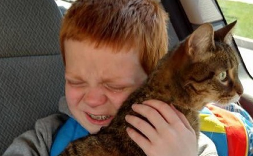 Pogledajte susret autističnog dječaka i njegove prijateljice - mačke