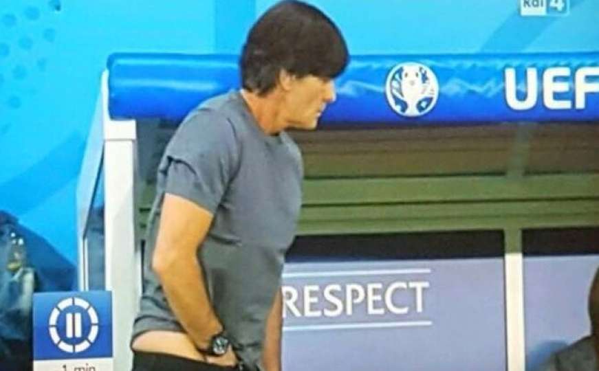 Löw  je prestao kopati nos, ali je počeo gurati ruke u gaće