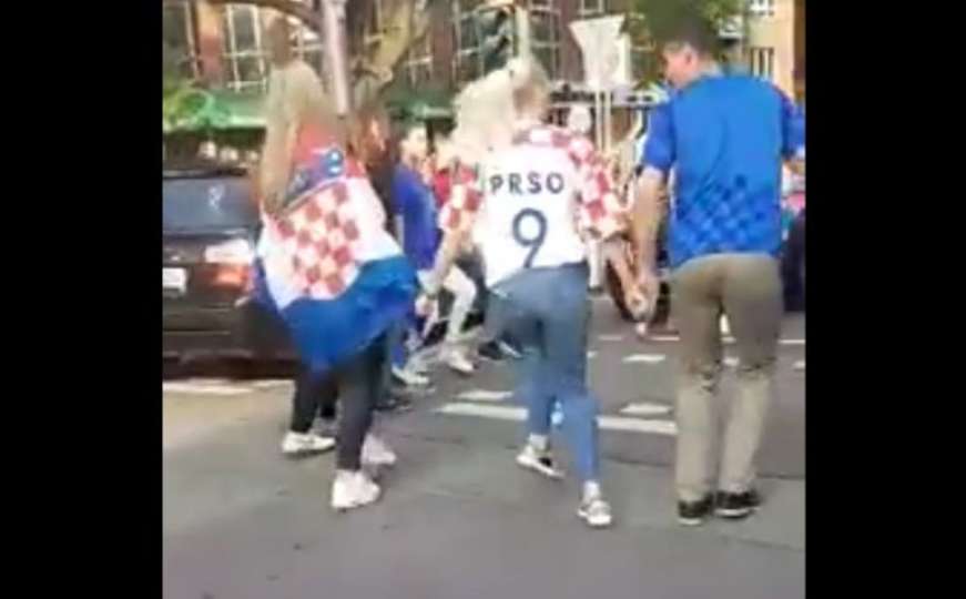Hrvatski navijači pobjedu nad Turskom proslavili plešući - užičko kolo