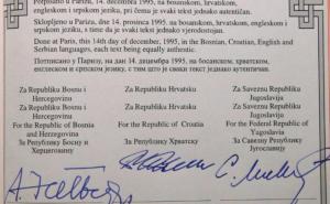 Ko negira bosanski jezik, negira i Dayton