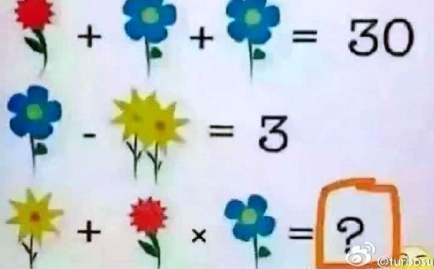 Cvijetna zagonetka zbunila mnoge: Znate li vi ovo riješiti?