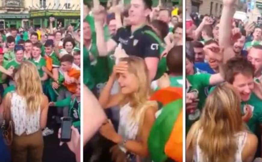 Pogledajte kako su irski navijači pomogli prijatelju da zavede djevojku