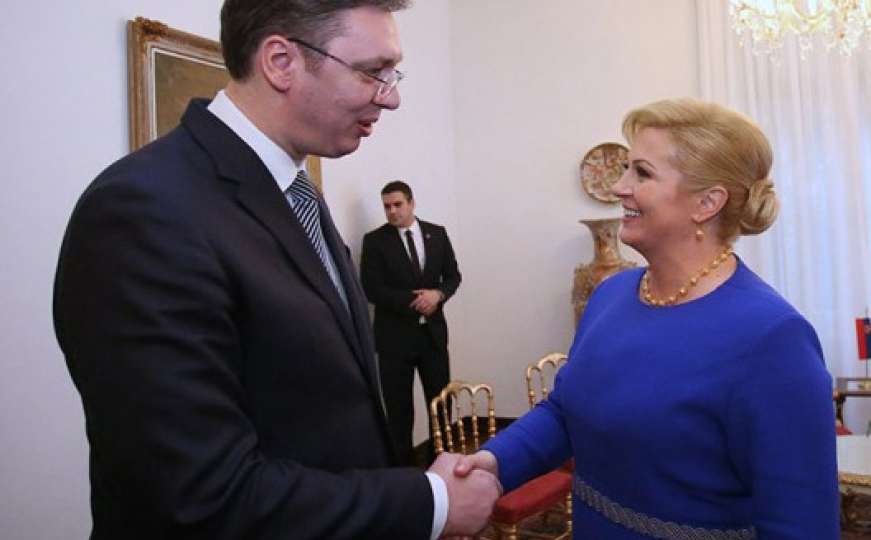 Sastali se Kolinda i Vučić: Pokušat ću ući u hrvatske cipele