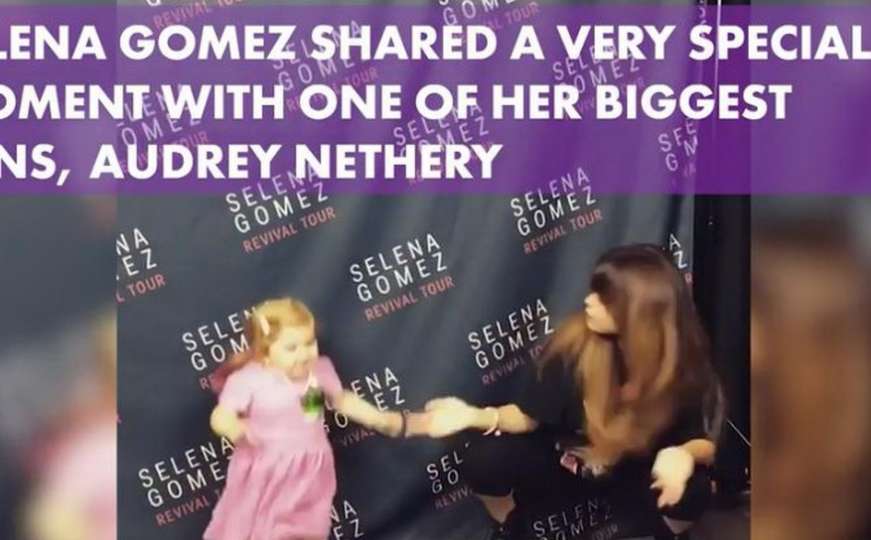 Selena Gomez pleše sa svojom šestogodišnjom obožavateljicom