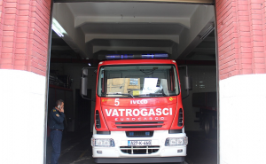 Požar u krugu Koševske bolnice