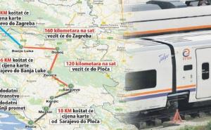 Novim vozom iz Sarajeva do Zagreba za 63,5 KM, brzinom od 160 km/h!