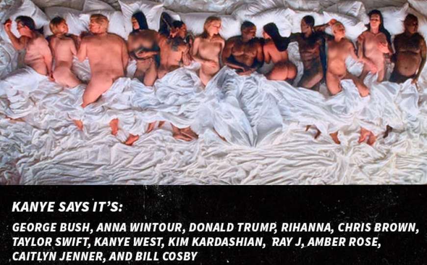 Kanye West: Okupio slavne osobe i snimao ih potpuno gole