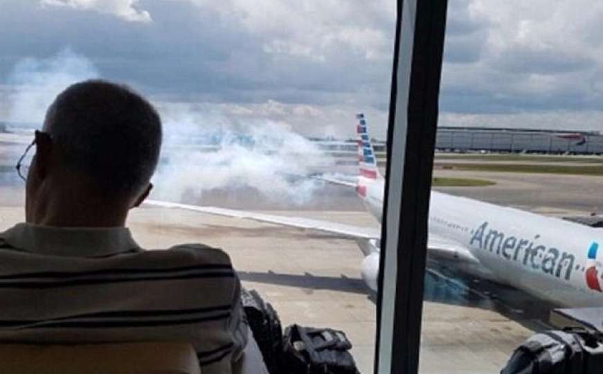 Pogledajte dramatičnu evakuaciju putnika zapaljenog aviona