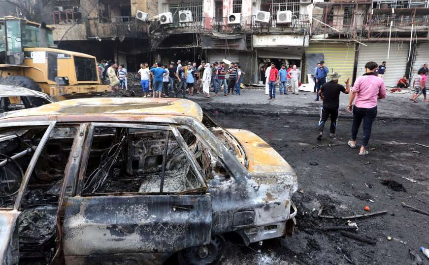 U dvije eksplozije u Bagdadu poginule 83 osobe, a 176 ranjeno 