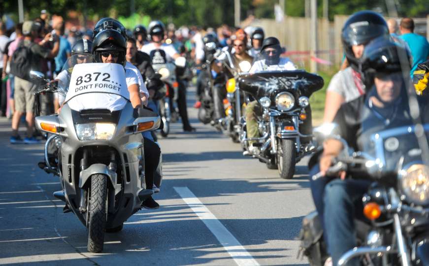 Motoristi iz BiH, regije i Evrope stigli u Potočare