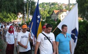 Mirna šetnja '8372' za žrtve genocida u Srebrenici
