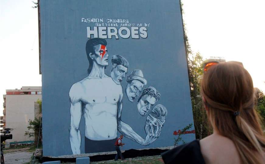 Vedad Trbonja: Nema zvaničnih informacija o rušenju murala Davida Bowieja 
