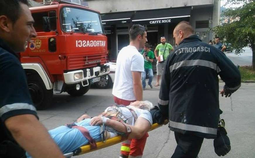 Sarajevski vatrogasci spasili ženu koja je pokušala skočiti s nebodera