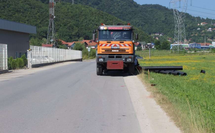 Asfaltiranja na području općine Ilidža   